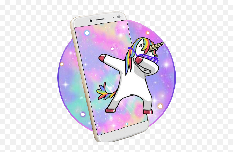 Silvery Unicorn Live Wallpaper - Google Smartphone Emoji,Unicorn Emoji Iphone Case