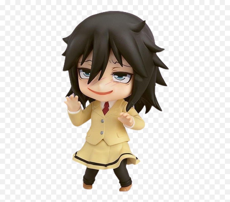 Discover Trending Watamote Stickers Picsart - Tomoko Kuroki Nendoroid Emoji,Watamote Emoji