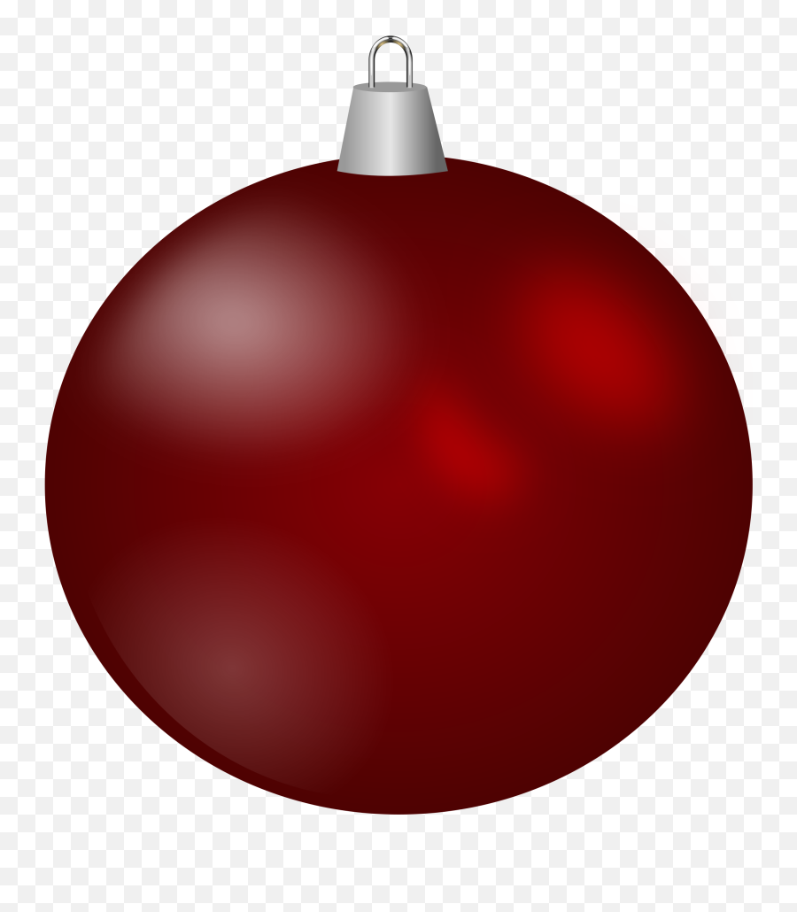 Balls Clipart Decoration Balls - Christmas Red Ornament Clipart Emoji,Emoji Christmas Balls