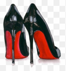 Mq Black Shoes Highheel Sticker By Marras - Red And Black Heels Png Emoji,Red High Heel Emoji