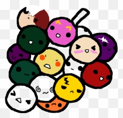 Mha - Dot Emoji,Animated Snowball Fight Emoticon
