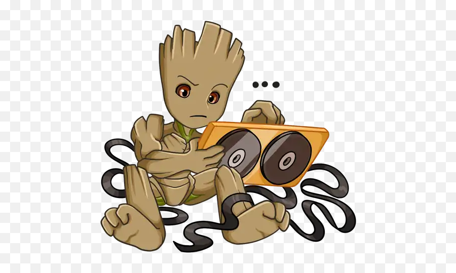 Groot Stickers For Whatsapp - Groot Emoji,Baby Groot Emoji