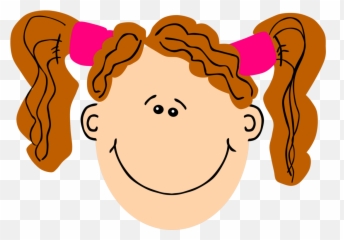 Emotion Human Behavior Head Png Clipart - Girl With Pigtails Drawing Clipart Emoji,Emotion Brown