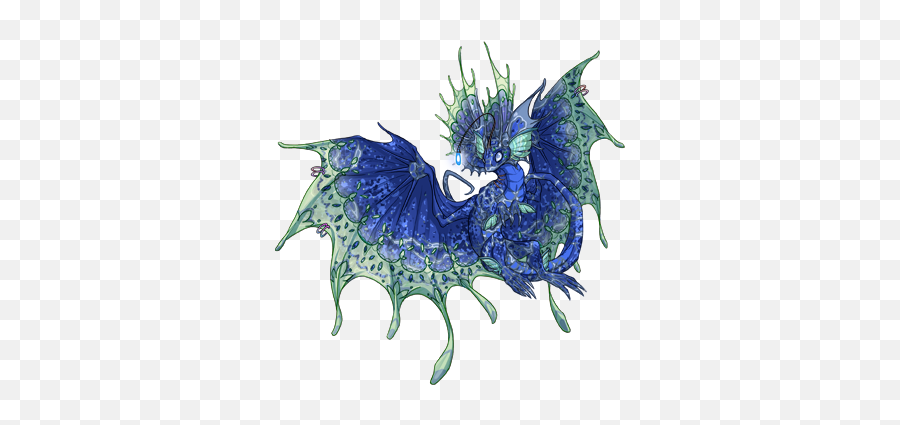 Breed - Fae Dragon Flight Rising Fanart Emoji,Harumph Emoticon