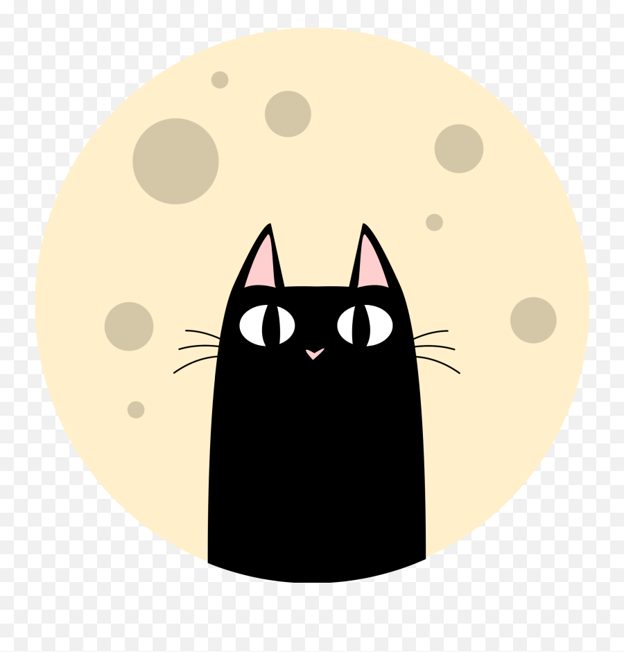 Black Cat Clipart - Full Size Clipart 1096472 Pinclipart Emoji,Coon Emoji