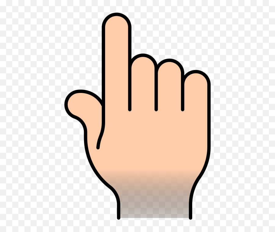 Blue Pointer Finger Png Svg Clip Art For Web - Download Index Finger Clip Artpng Emoji,Index Finger Emoji Png