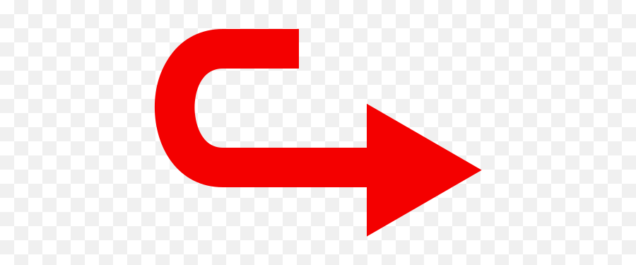 Rightwards Arrow With Hook - Red U Turn Arrow Png Emoji,Hook Emoji