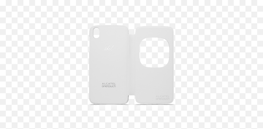 Flip Cover White Idol 3 4 7 - Flip Cover Alcatel Idol 3 Emoji,Alcatel Onetouch Idol 3 Emojis