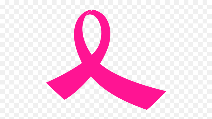 Deep Pink Ribbon 13 Icon - Pink Ribbon Icon Png Emoji,Pinkribbon Emoticon