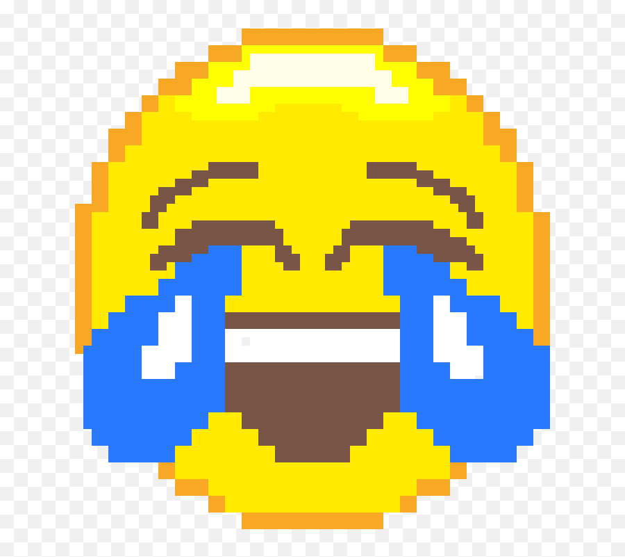 Pixilart - Laughingcrying Face Emoji By Harrypotter23 The Lost World Castle,Laugh Cry Emoji