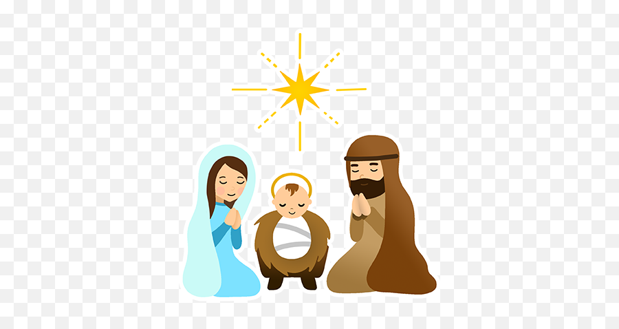 Heart Of Jesus By Luis Maldonado - Sharing Emoji,Manger Scene Emojis