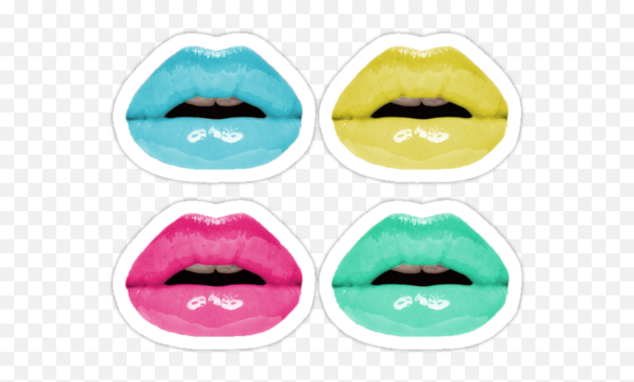 Please Find Stickers Like These And My Last Hunt - Lip Care Emoji,Emoji Palm Lips