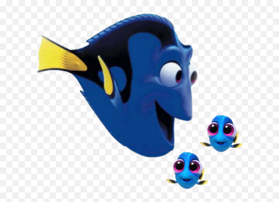 Download Dory And Her 2 Babies - Dory Finding Nemo Full Dory Finding Nemo Side View Emoji,Emoticons To Bind Tf2