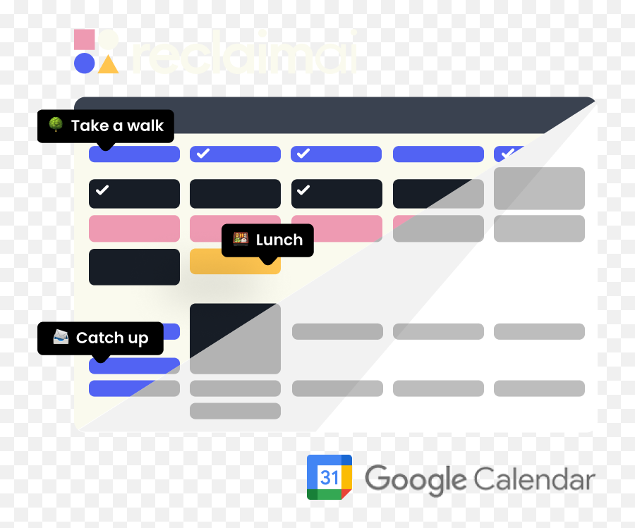 Reclaim - Vertical Emoji,Google Calendar Emojis