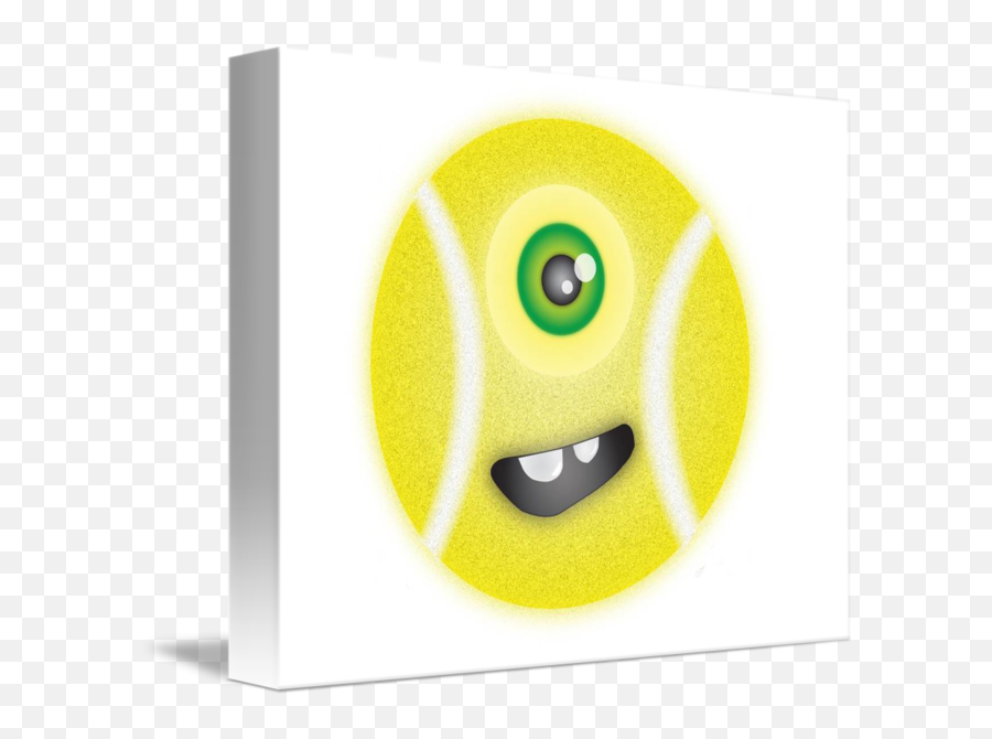 Tennis Ball Person By Ben Cruddos - Happy Emoji,Emoticon In Photoshop