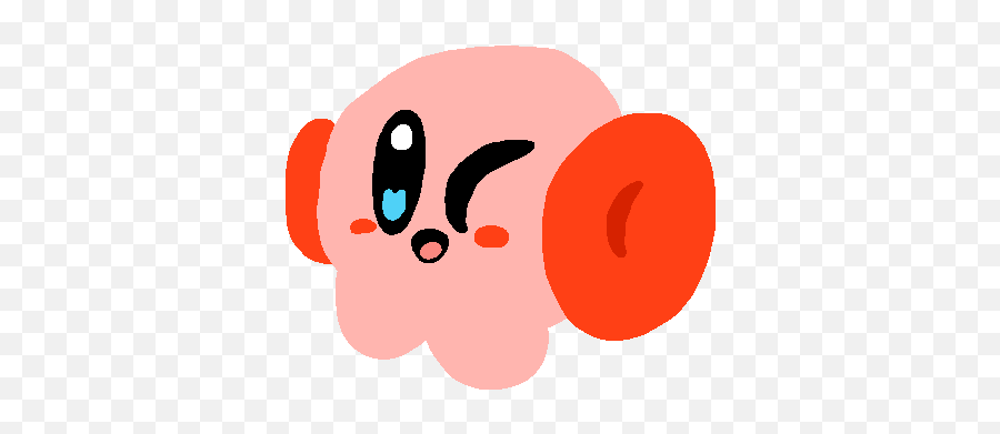 Pupil The Kirbopart Of The Kirby Group - Dot Emoji,Kriby Face Emoticon