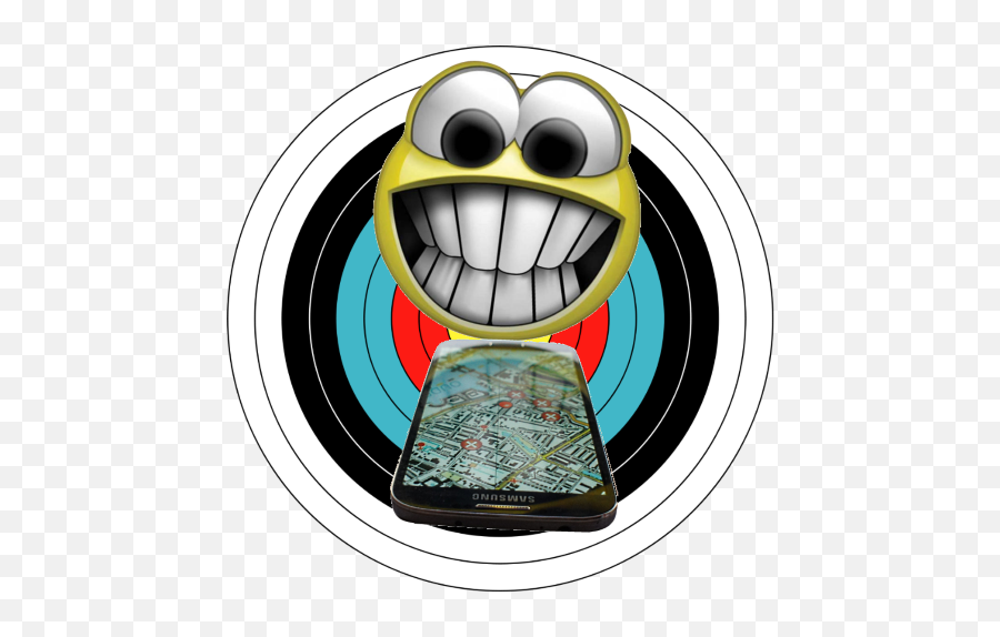Crazy Gps Outdoor Spel Apk 1 - Big Smiley Face Emoji,Mad Kakao Emoticon