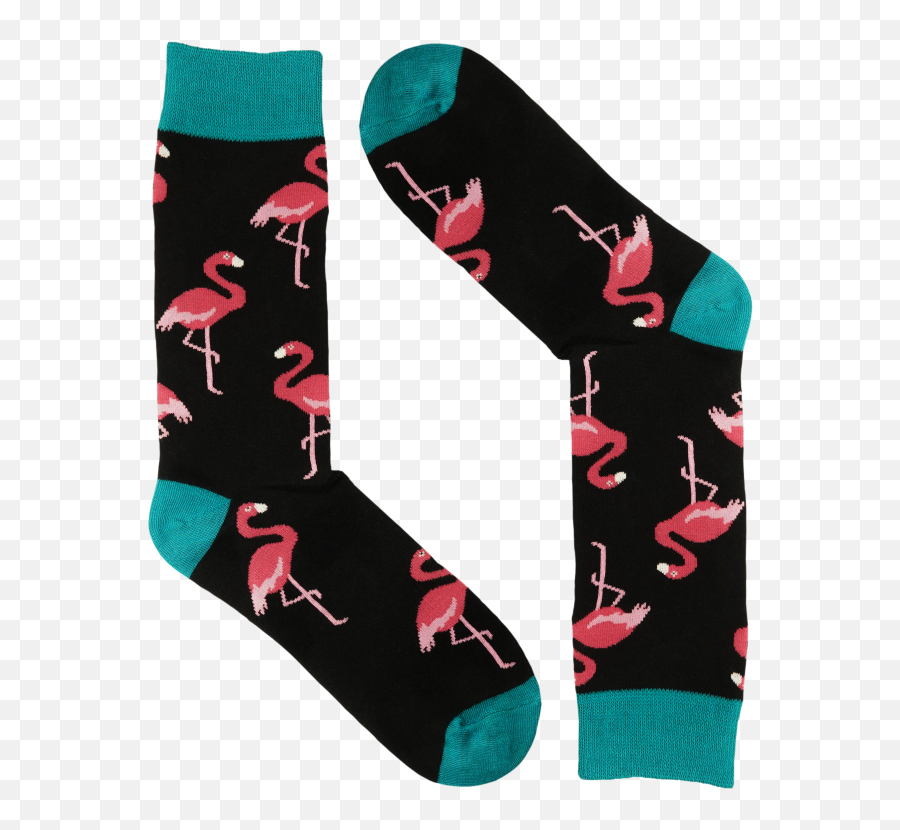 Flamingos Socks - Color Socks Crazy Socks Animals For Teen Emoji,Emoji Art Socks