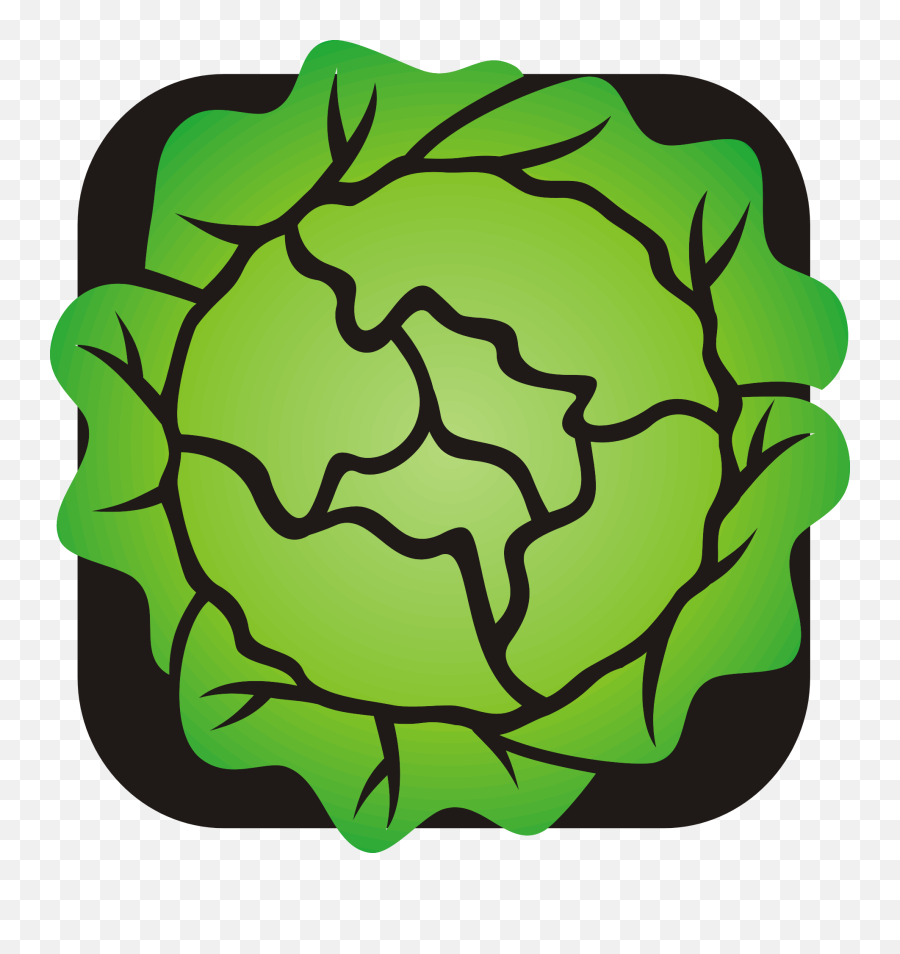 Lettuce Clipart 6 - Clipartix Lettuce Clip Art Emoji,Lettuce Emoji