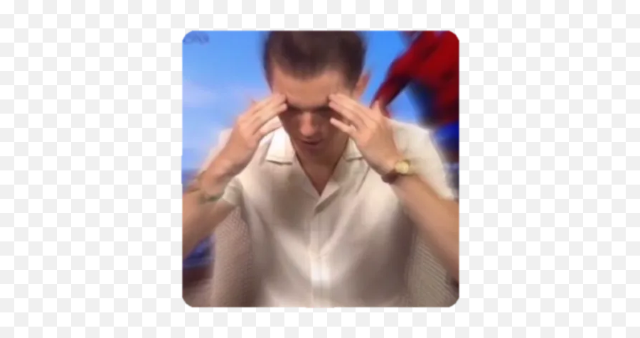 Tom Holland By Jk - Sticker Maker For Whatsapp Emoji,Toms De Emojis