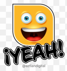 Aztlan Digital Emoji,Yeahhhhhh Emoticon