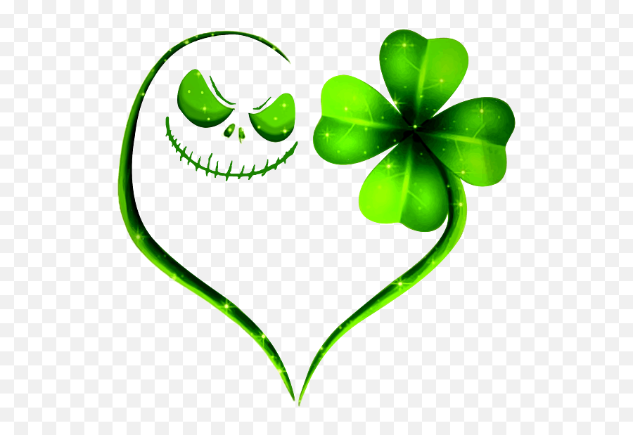 Love Heart Green Irish Four Leaf Patricks Lucky Irish Emoji Spiral Notebook,Green Heart Emoji