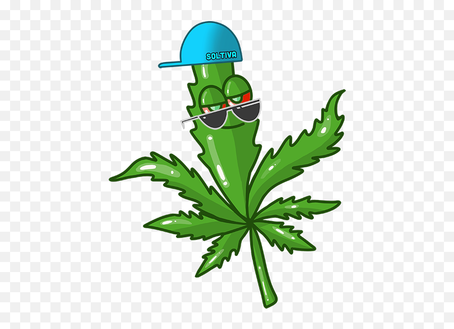 Soltiva - Soltiva Nfts Solanau0027s First Marijuanarelated Nft Emoji,Weed Leak Emoji