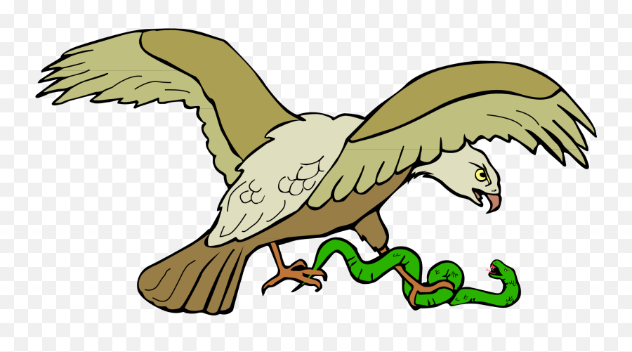 Eagle Kills The Snake Drawing Free Image Download Emoji,Download Snake Emoji