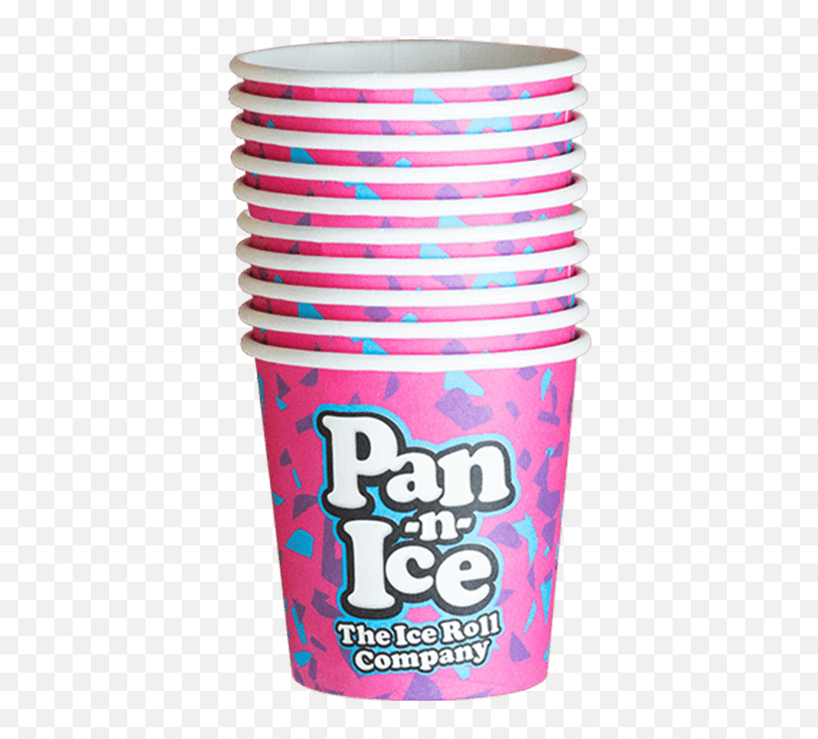 Pan - Nice Cups 10 Pack Rolled Ice Cream Ice Rolls Emoji,Emoji Pann