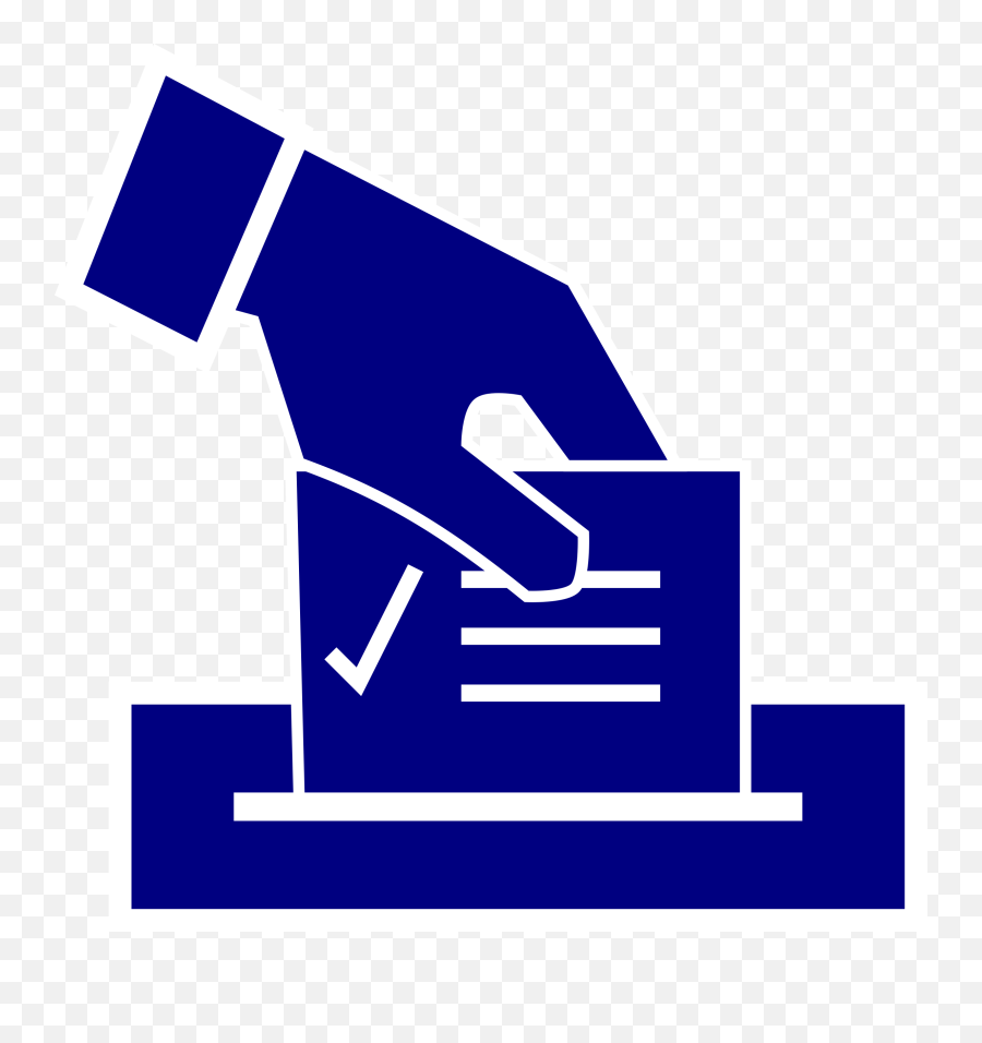 Voting Ballot Clip Art Image - Transparent Background Voting Clipart Emoji,Voting Emoji