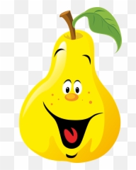 Pin - Fruits And Vegetables Cartoon Individual Emoji,Pear Emoji