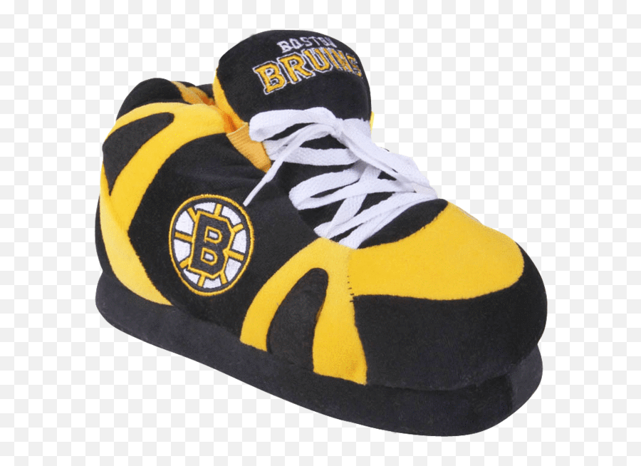 Boston Bruins - Round Toe Emoji,Kids Emoji Slippers
