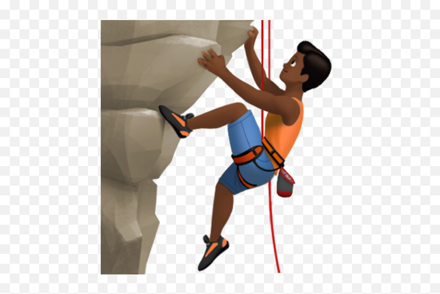 Rock Climber - Climb Png Emoji,Rock Emoji