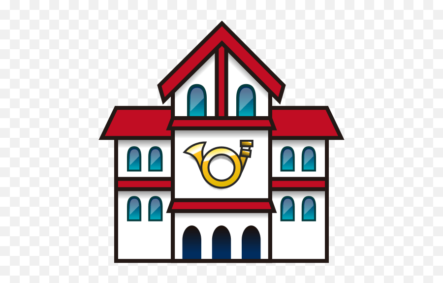European Castle - Post Office Emoji,Bb Emoticons
