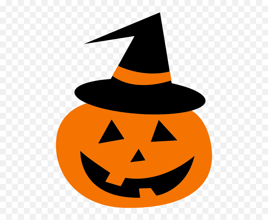 Halloween Pumpkin With Hat Free Svg File - Svgheartcom Witch Hat For Pumpkin Emoji,Jackolantern Emoji