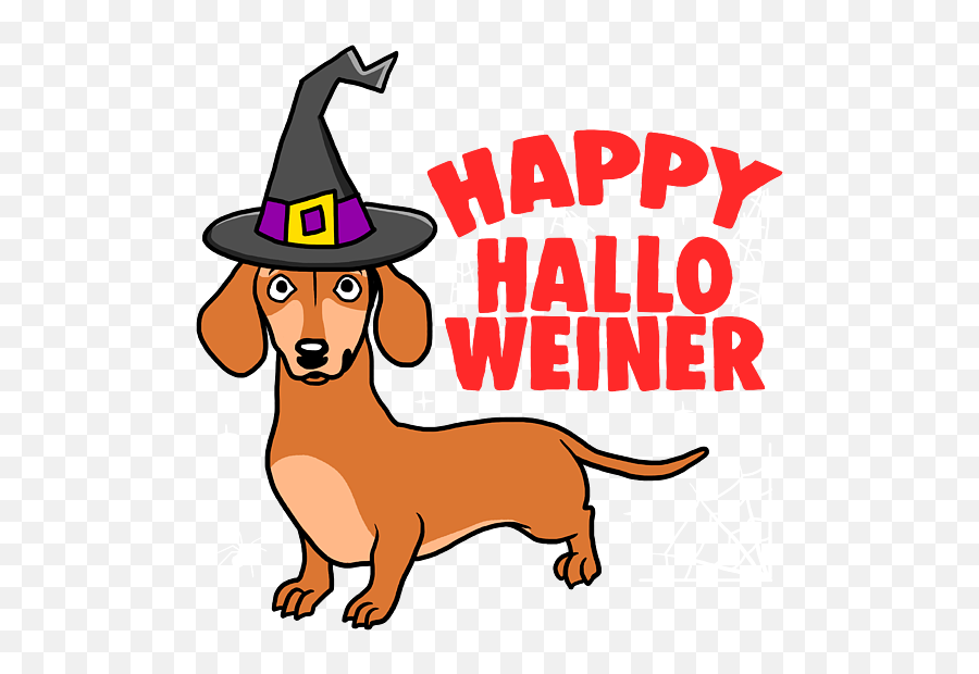 Weiner Dog Halloween Costume Funny - Costume Hat Emoji,Dachshund Emoticon Iphone