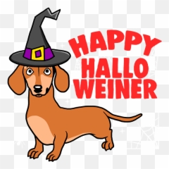Weiner Dog Halloween Costume Funny - Costume Hat Emoji,Dachshund Emoticon Iphone