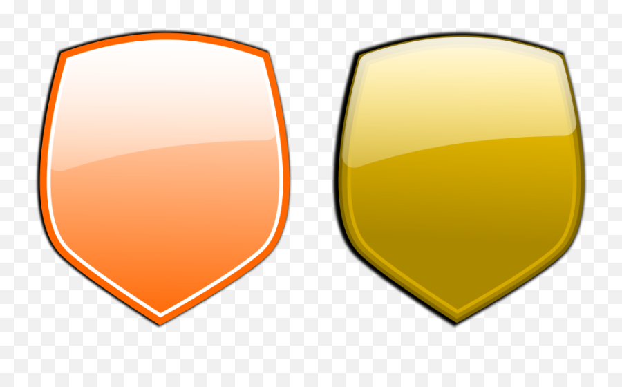Shield Clipart Vector Clip Art Free Design Image - Clipartix Png Orange Shield Vector Emoji,Shield Emoji Png