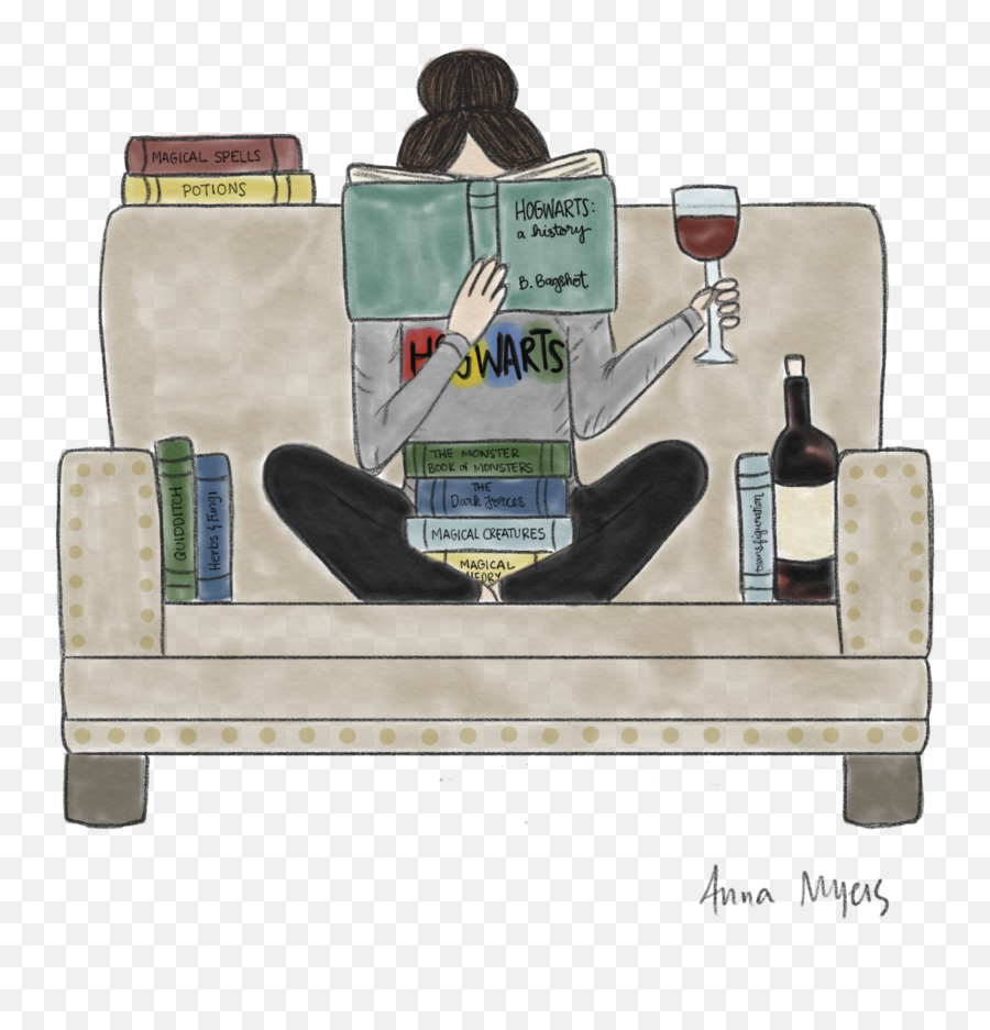 This Girlu0027s Bookshelf - Furniture Style Emoji,Harry Potter Emotion Potions