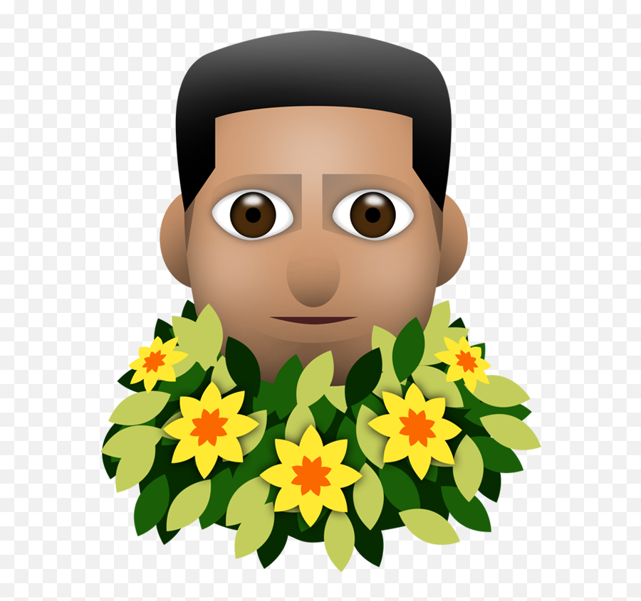 Top 40 Fantasy Football Emojis - Hawaiian Lei Emoji,Football Team Emoji