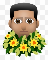 Top 40 Fantasy Football Emojis - Hawaiian Lei Emoji,Football Team Emoji