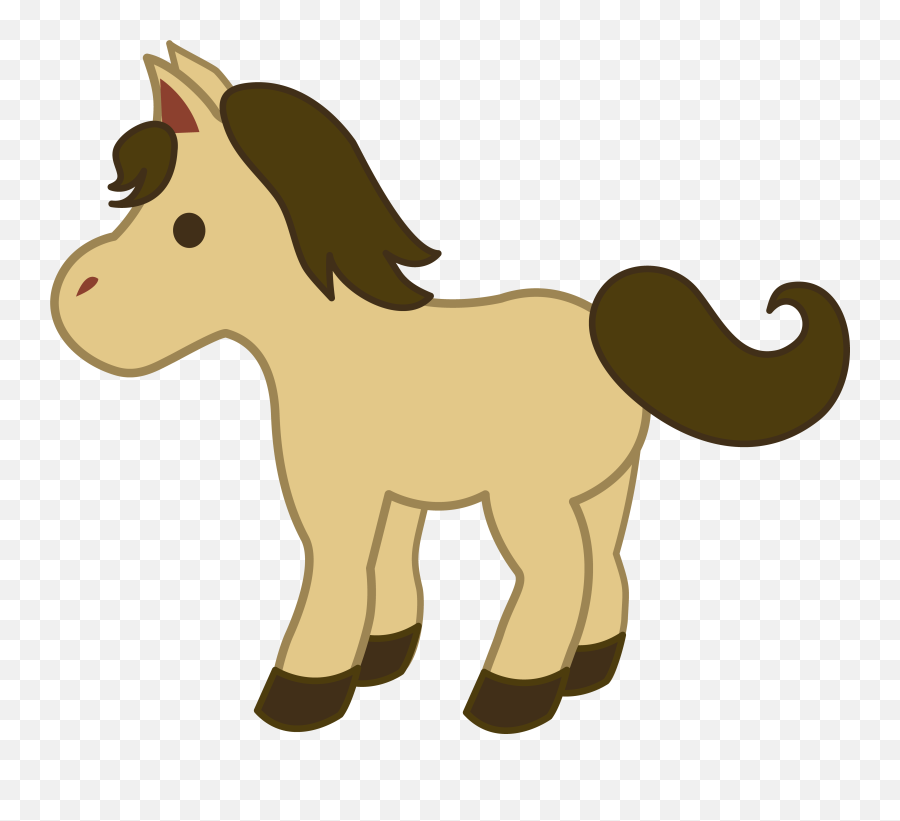 Download Cartoon Horse Transparent Image Clipart Png Free - Cute Horse Png Emoji,Horse Emoticon