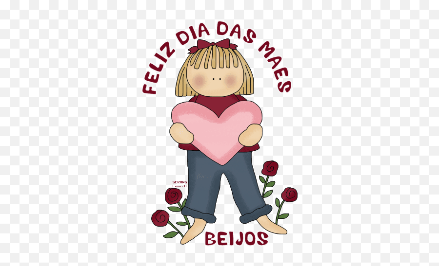Dia Das Mães 2 - Cia Dos Gifs Girly Emoji,Mugsy Love Emoticons