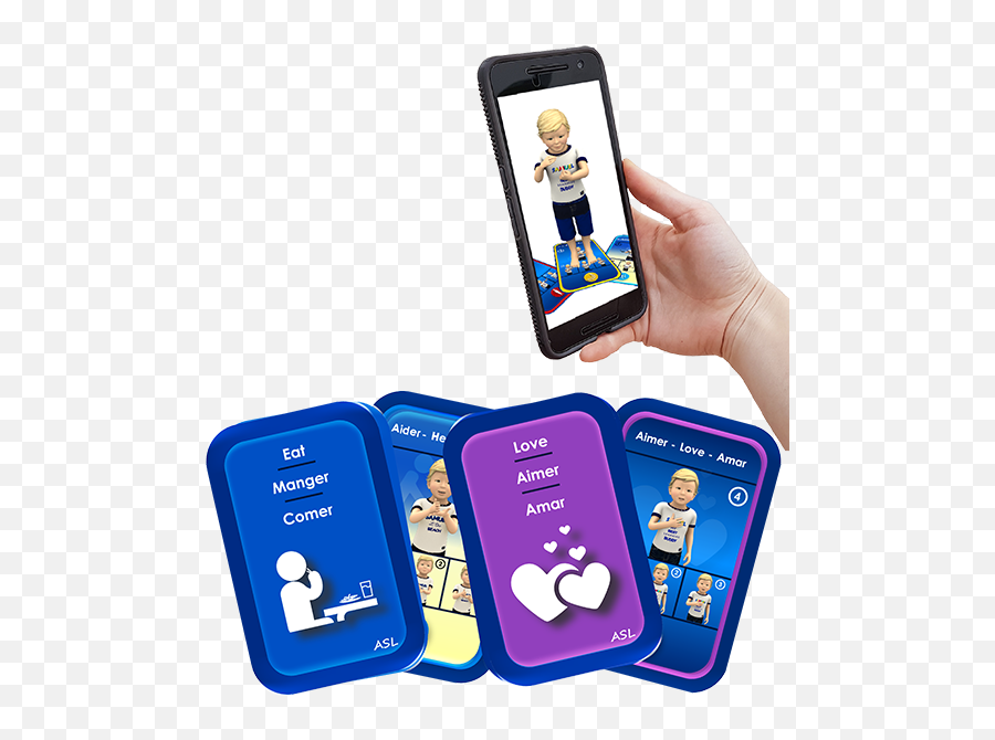 Digital Cards Asl Version - Camera Phone Emoji,Meridith Asl Emotions