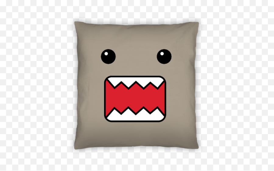 Buy A Domo Kun Pillow Case - Monster Wallpaper Animated Emoji,Pillow Emoticon With Arms