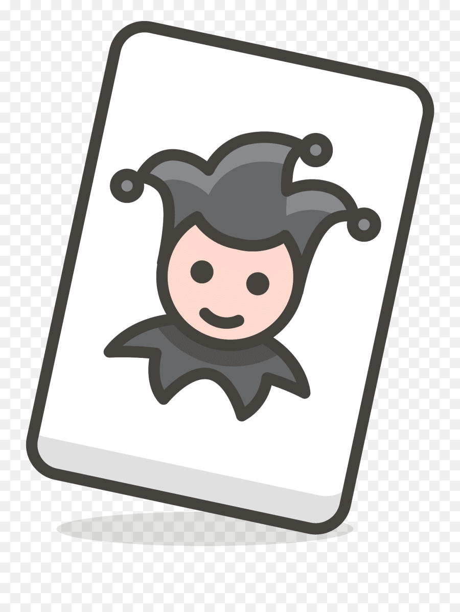 Joker Emoji Clipart Free Download Transparent Png Creazilla - Joker Icon Transparent,King And Queen Emoji