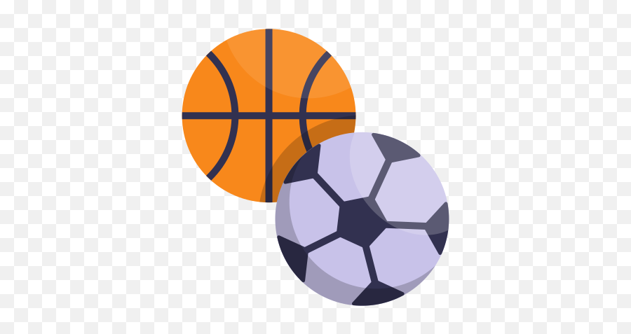Sport Basketball Football Balls - Square Soccer Ball Clipart Emoji,Emoticon Balon De Baloncesto