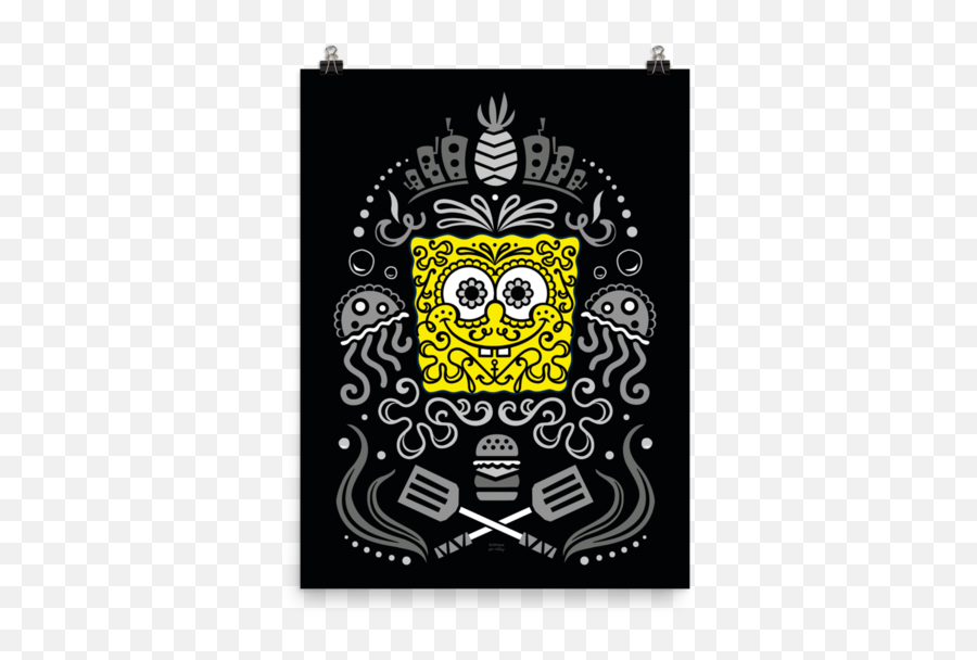Sugar Sponge U2013 Spongebob Squarepants Shop - Dot Emoji,Sugar Skull Emoji