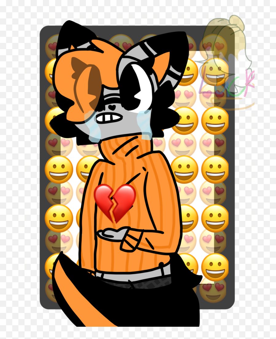 Emoji Oh Emoji By Lucky Fox Tails - Cartoon Transparent Animated Cartoon,Oh No Emoji