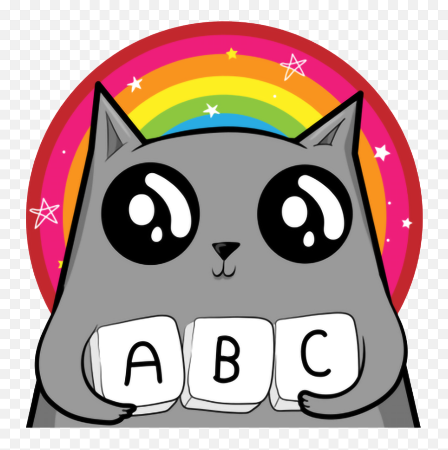 Kitty Letter Word - Scrambled My Brain Kitty Letter Game Emoji,Ukitty Emoji